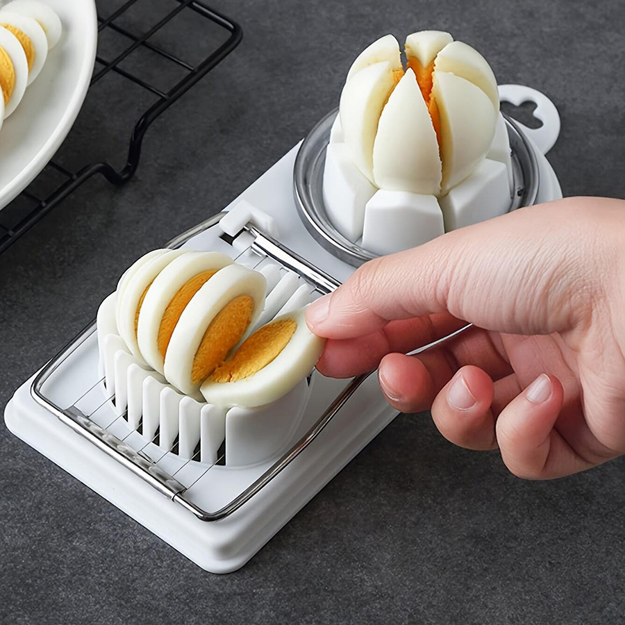Kitchen Gadgets Wirecutter - Narzędzie 2w1 do krojenia jajek, krajalnica