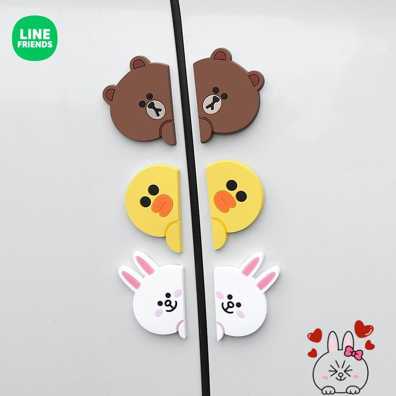 Kitchen Gadgets Aliexpress - Magnesy na lodówkę LINE FRIENDS Brown