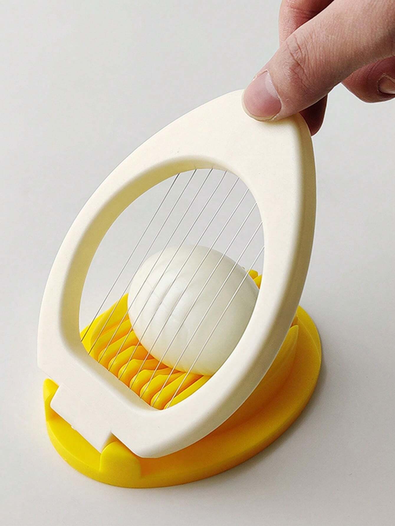 Kitchen Gadgets Wirecutter - Dwukolorowy krajalnica do jajek, wielofunkcyjna krajalnica