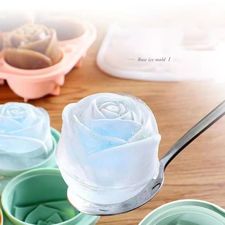 Kitchen Gadgets Baking - Formy do lodu 3D Rose 4