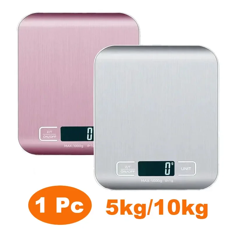 Digital Kitchen Scale - Waga kuchenna z wyświetlaczem LCD, akumulatorowa,