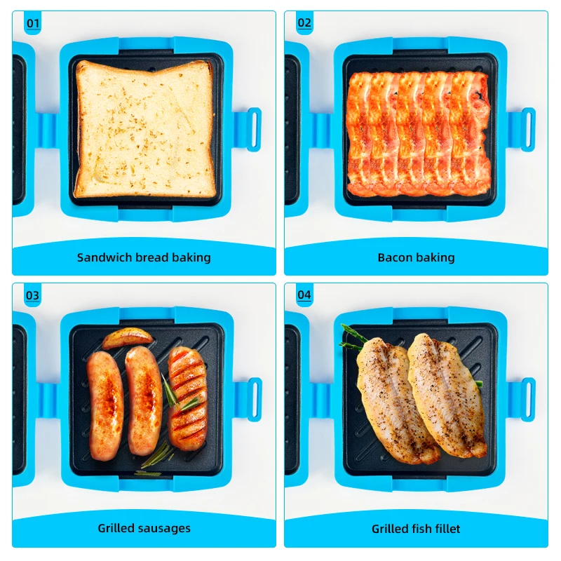 Zestaw 3 tosterek do kanapek z – Kitchen Gadgets Baking recenzja i cena