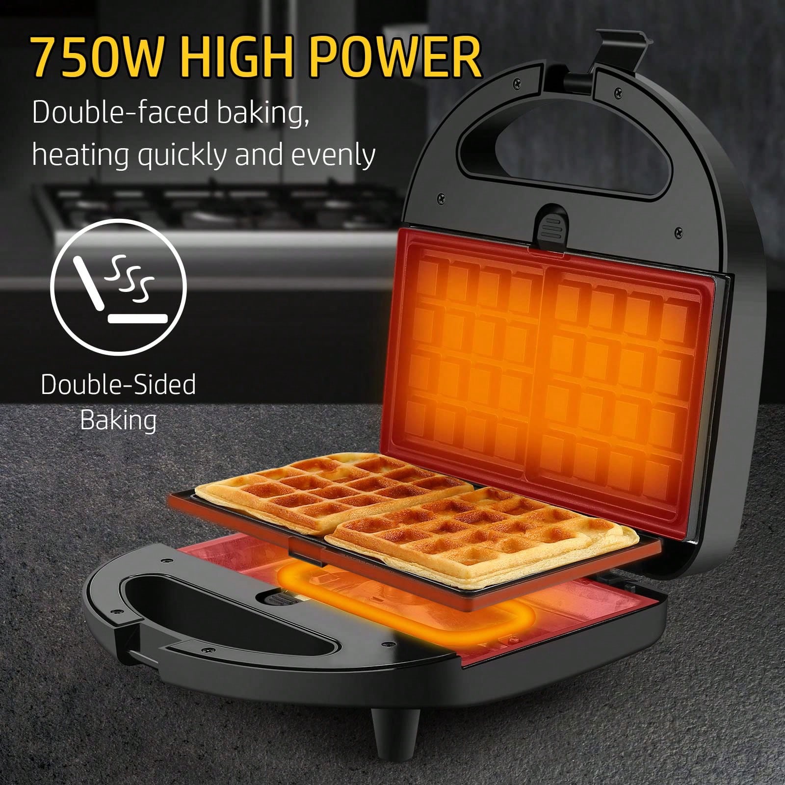 Urządzenie 3-w-1 do robienia k – Breakfast Sandwich Maker recenzja i cena