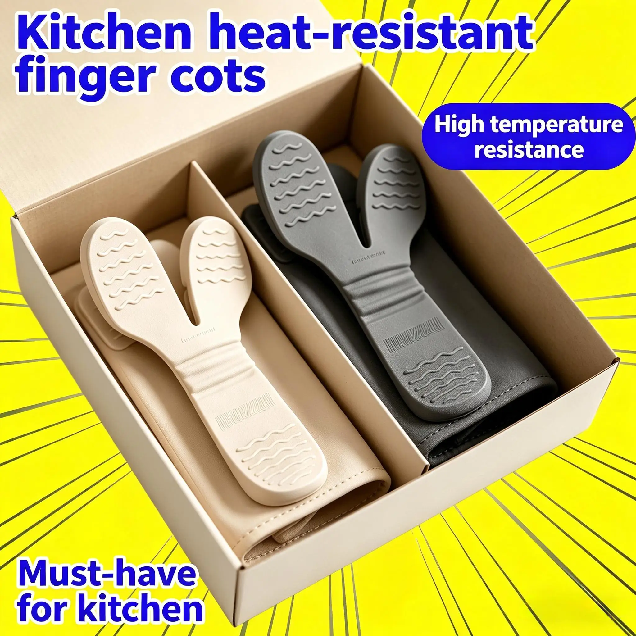Rękawice termoodporne na trzy  – Kitchen Gadgets In China recenzja i cena