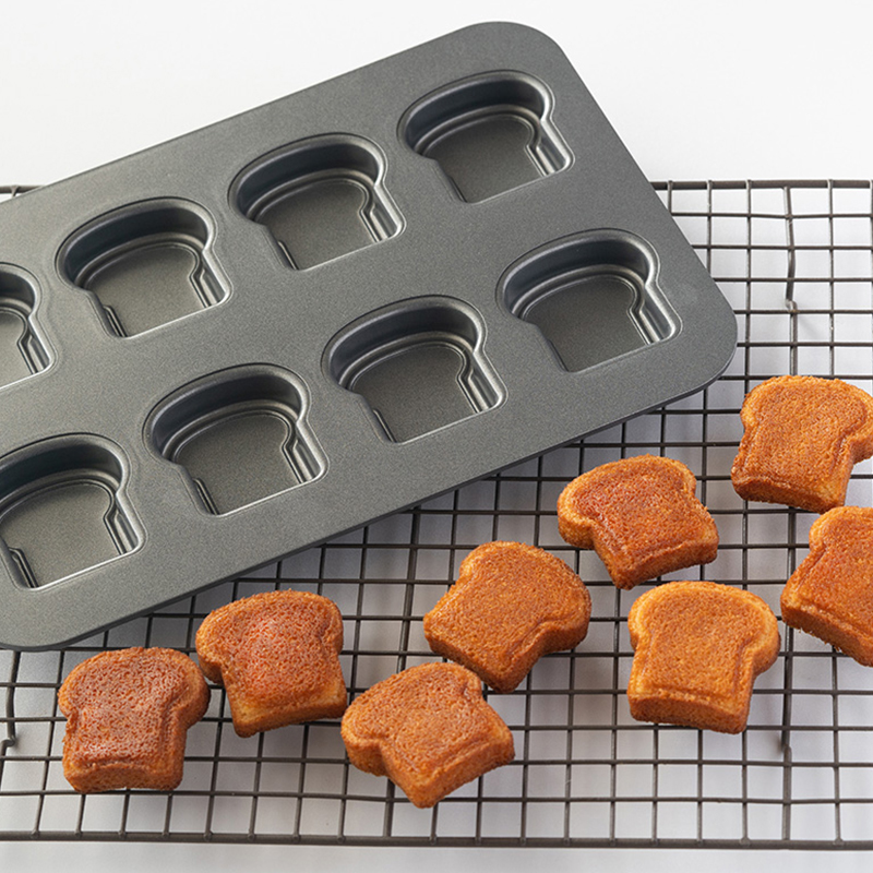 8 wgłębień do chleba tostowego – Kitchen Gadgets Baking recenzja i cena