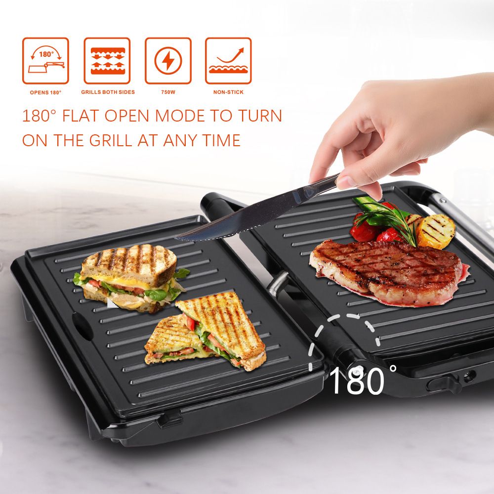 Elektryczny grill do steków, p – Breakfast Sandwich Maker recenzja i cena