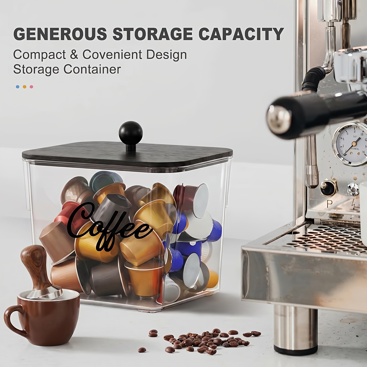 Pojemnik na kapsułki z pokrywk – Kitchen Gadgets Storage recenzja i cena