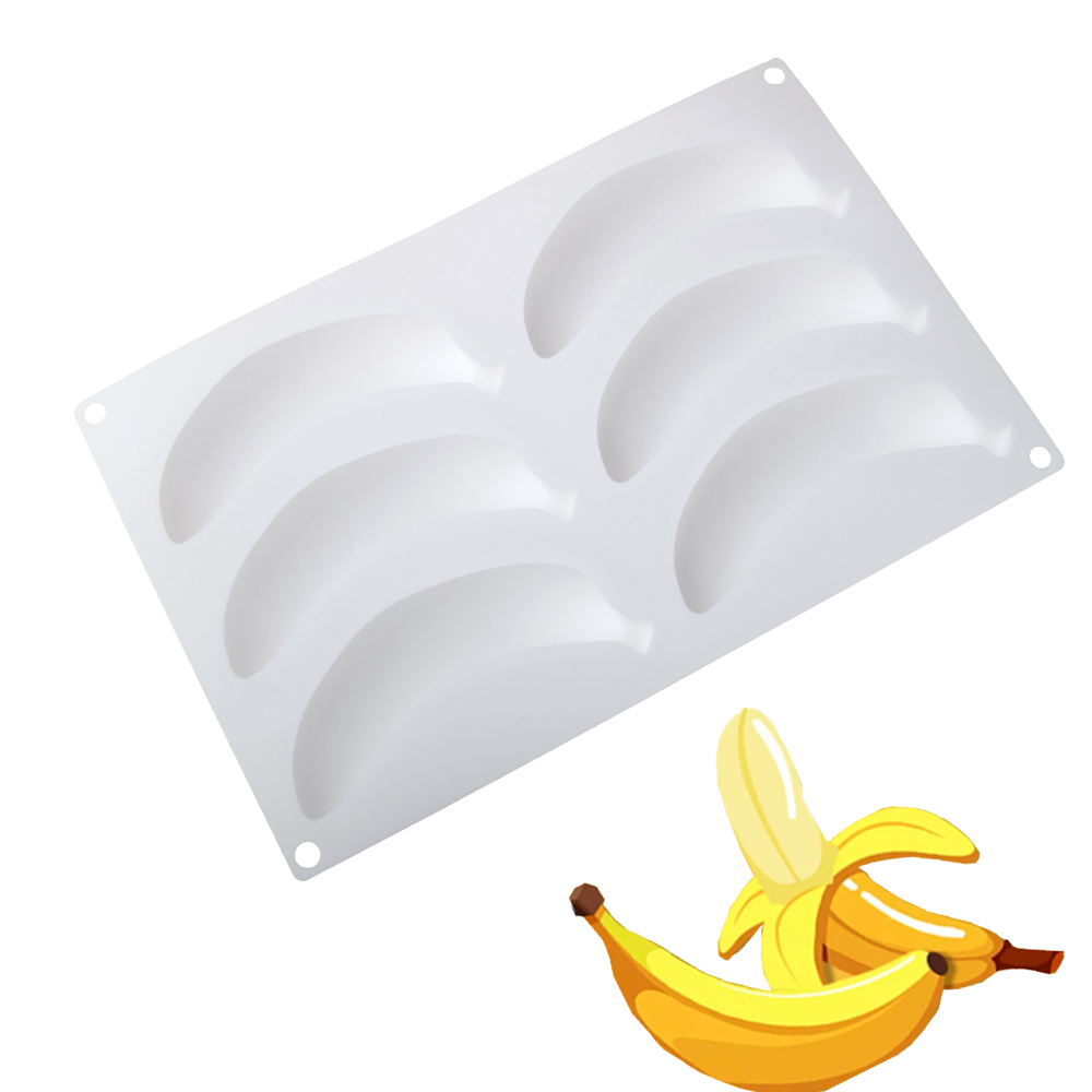 6 lub 12 komórek Banana Design – Kitchen Gadgets Baking recenzja i cena