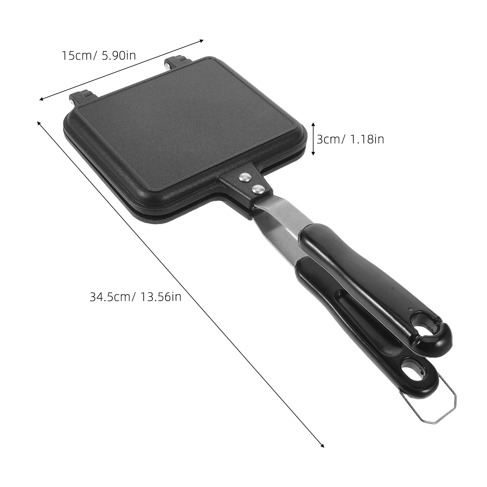 Dwustronna patelnia do kanapek – Breakfast Sandwich Maker recenzja i cena