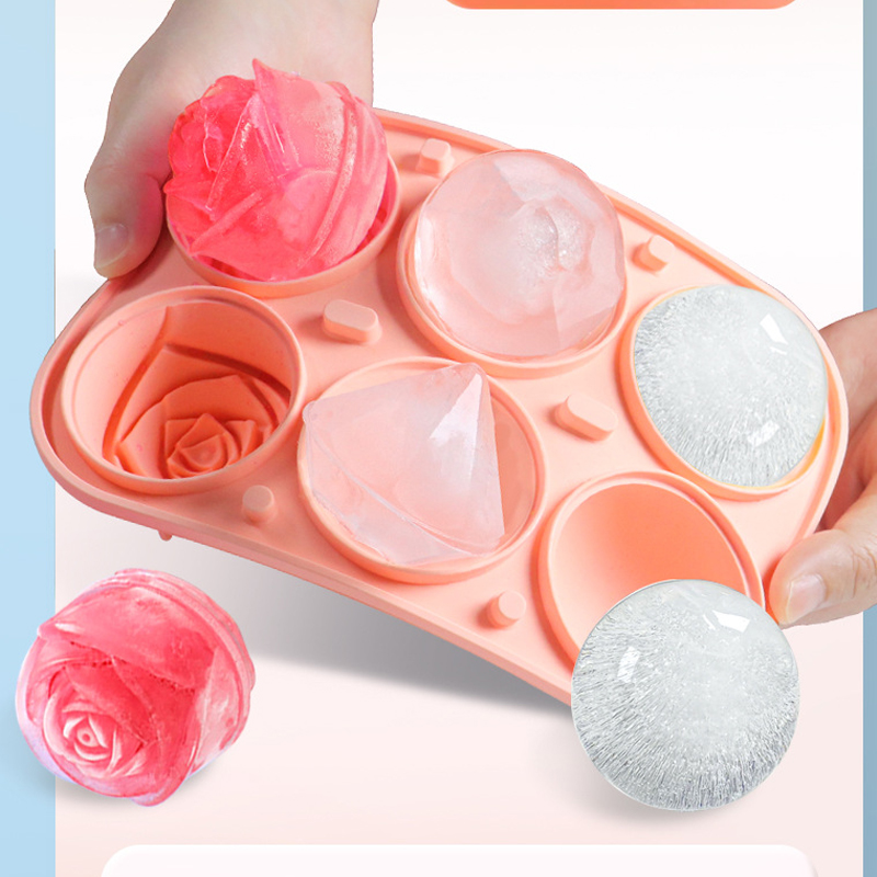 3D Rose Diamond Round Ice Cube – Kitchen Gadgets Baking recenzja i cena