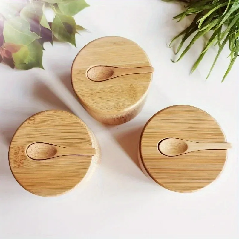 Zestaw bambusowych pojemników  – Kitchen Gadgets Storage recenzja i cena