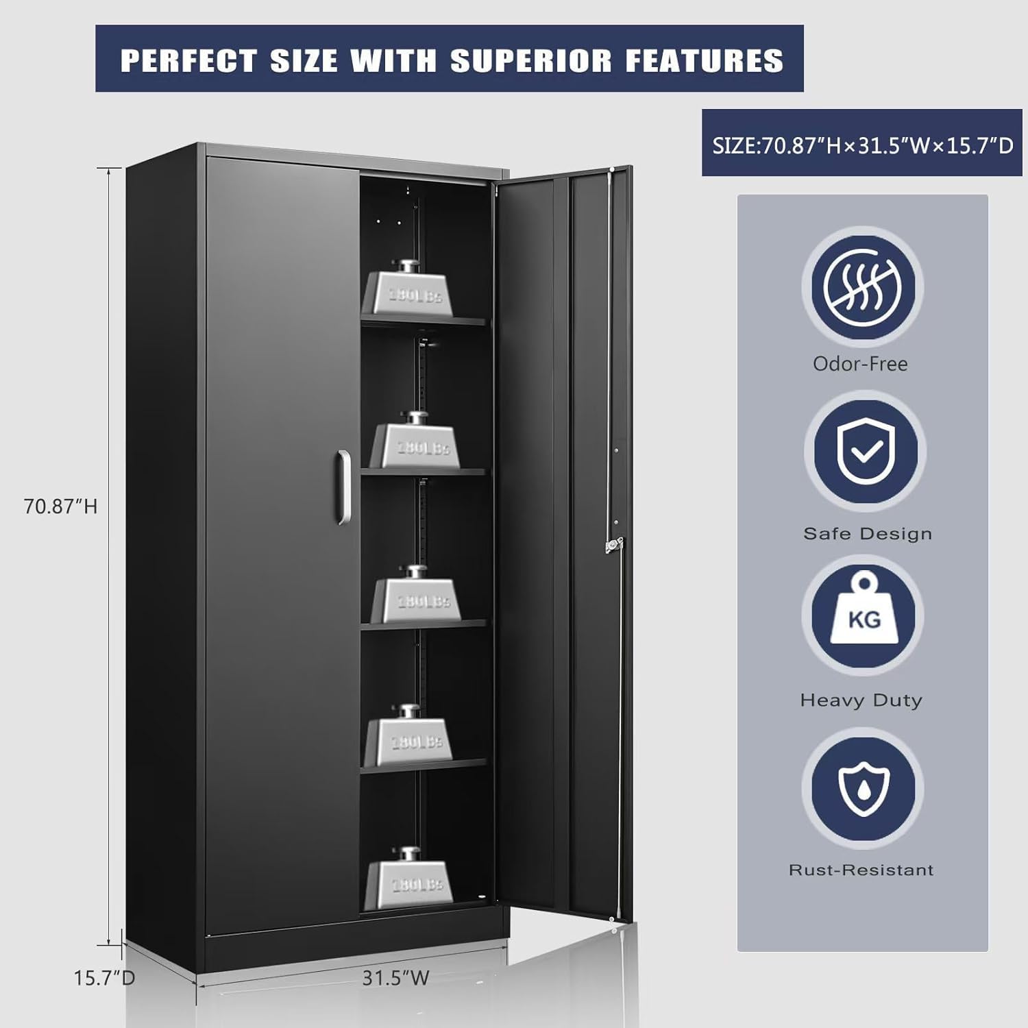 Metalowa szafka do przechowywa – Kitchen Gadgets Storage recenzja i cena