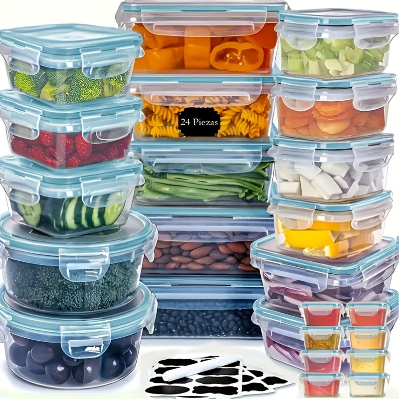 48-częściowy zestaw pojemników – Kitchen Gadgets Storage recenzja i cena
