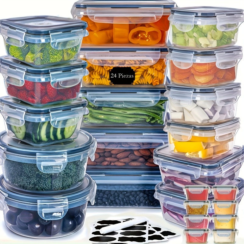 48-częściowy zestaw pojemników – Kitchen Gadgets Storage recenzja i cena