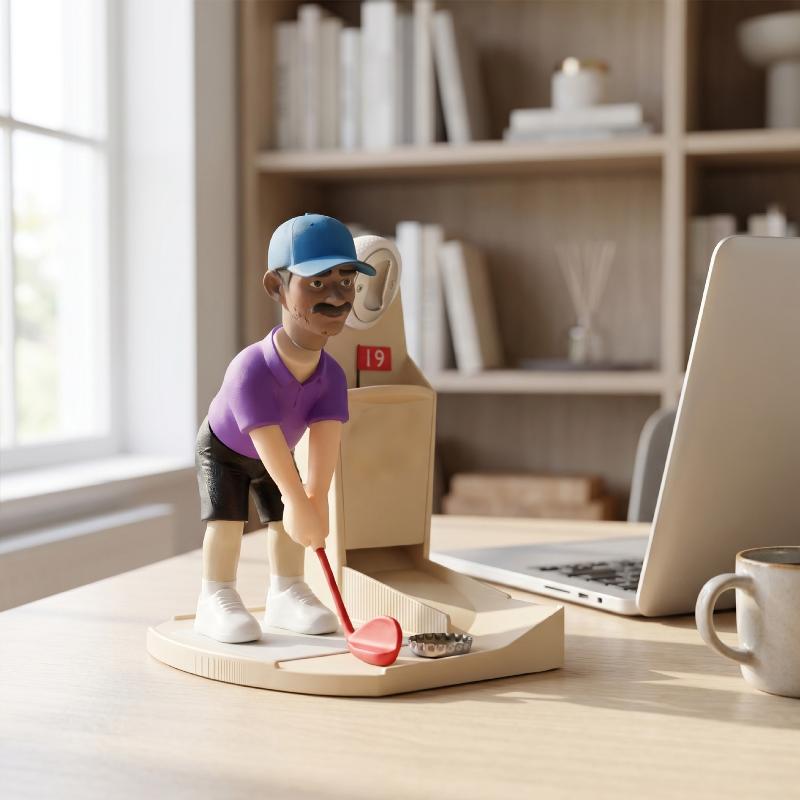 ㈅ Figurka golfisty - otwieracz – Kitchen Gadgets To Gift recenzja i cena