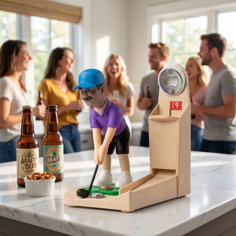 ㈅ Figurka golfisty - otwieracz – Kitchen Gadgets To Gift recenzja i cena