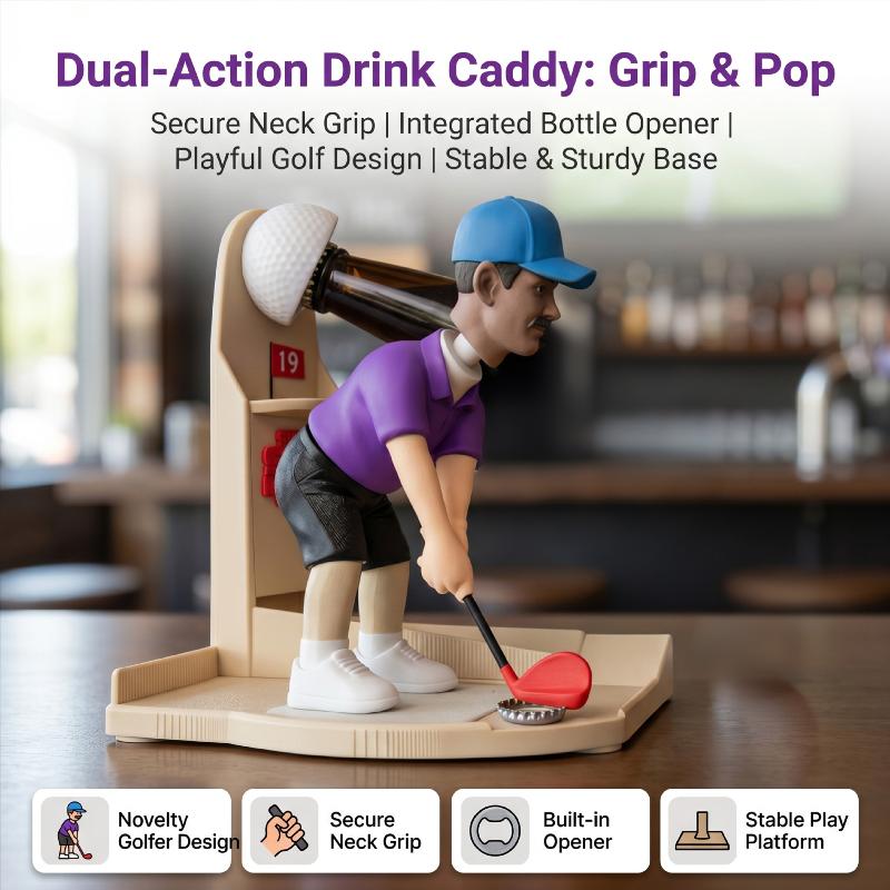 ㈅ Figurka golfisty - otwieracz – Kitchen Gadgets To Gift recenzja i cena